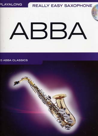 WISE PUBLICATIONS ABBA - PLAYALONG - REALLY EASY SAXOPHONE + CD