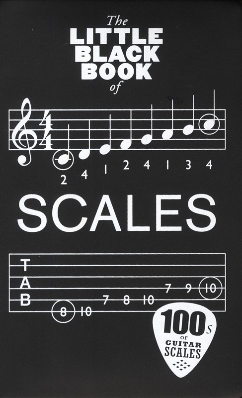 WISE PUBLICATIONS THE LITTLE BLACK BOOK OF SCALES - GUITAR