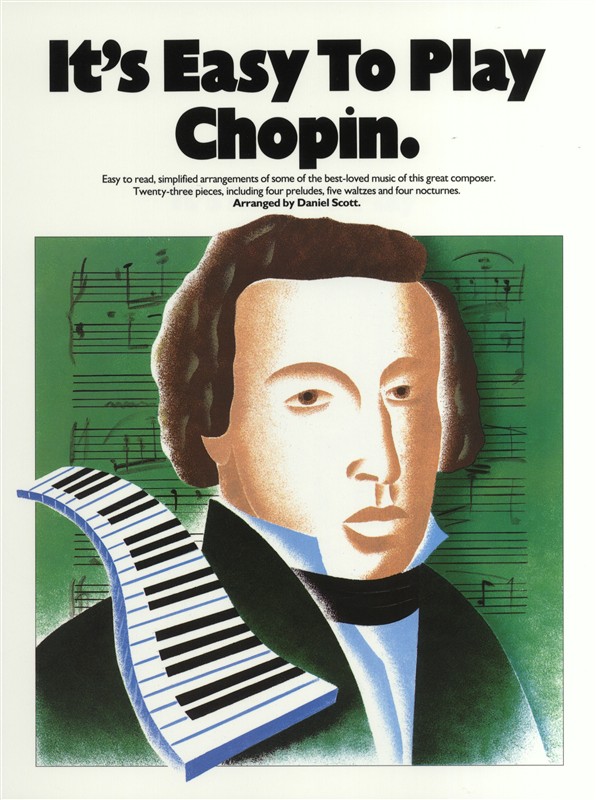 MUSIC SALES IT'S EASY TO PLAY - CHOPIN - PIANO SOLO
