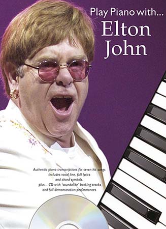 MUSIC SALES JOHN ELTON - PLAY PIANO WITH + CD