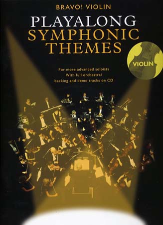 WISE PUBLICATIONS PLAYALONG SYMPHONIC THEMES + CD - VIOLIN 