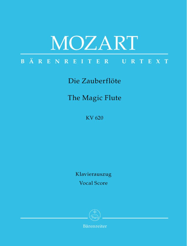 BARENREITER MOZART W.A. - TH MAGIC FLUTE KV 620 - VOCAL SCORE