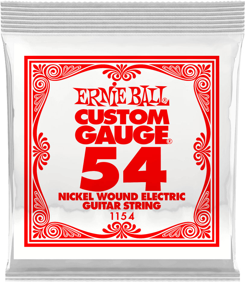 ERNIE BALL .054 NICKEL WOUND ELECTRIC GUITAR STRINGS