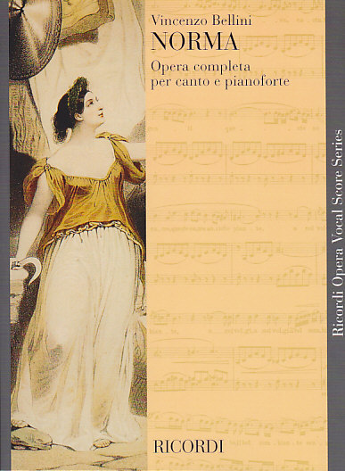 RICORDI BELLINI V. - LA NORMA - CHANT, PIANO