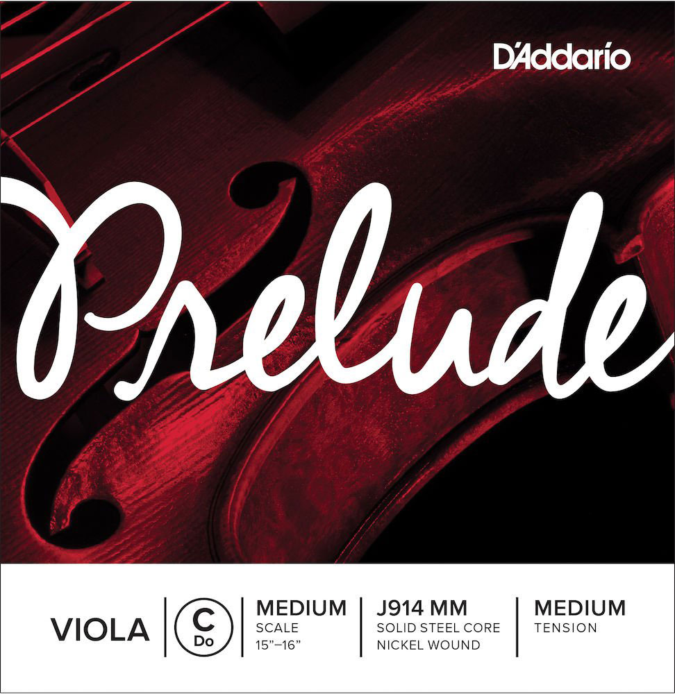 D'ADDARIO AND CO STRING ONLY (C) FOR VIOLA PRELUDE 