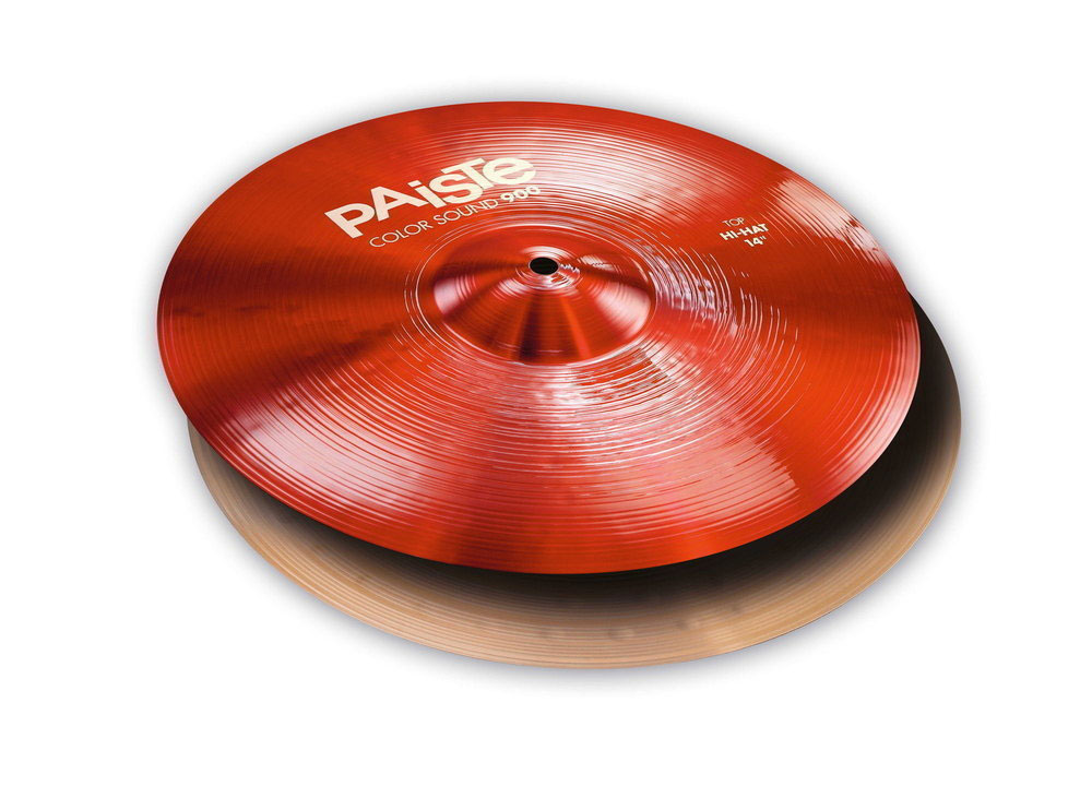 PAISTE CYMBALES CHARLESTON 900 SERIE COLOR SOUND RED 15