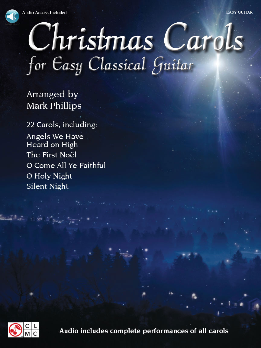 HAL LEONARD CHRISTMAS CAROLS FOR EASY GUITAR + AUDIO TRACKS - CLASSICAL GUITAR