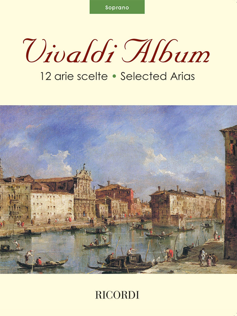 RICORDI VIVALDI - VIVALDI ALBUM - SOPRANO - VOCAL AND PIANO