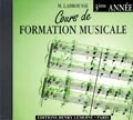 LEMOINE LABROUSSE MARGUERITE - COURS DE FORMATION MUSICALE VOL.3 - CD SEUL