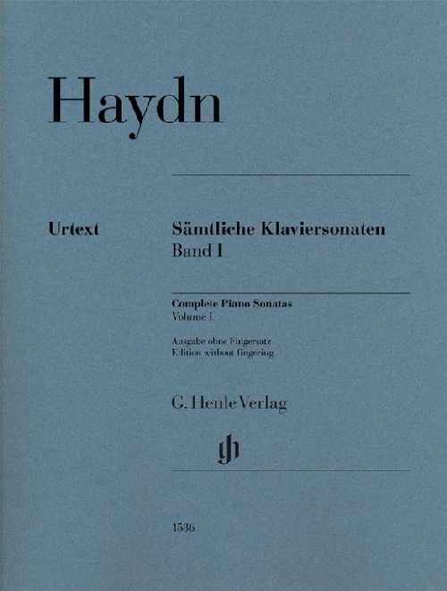 HENLE VERLAG JOSEPH HAYDN - COMPLETE PIANO SONATAS VOLUME I W/O FG PB.