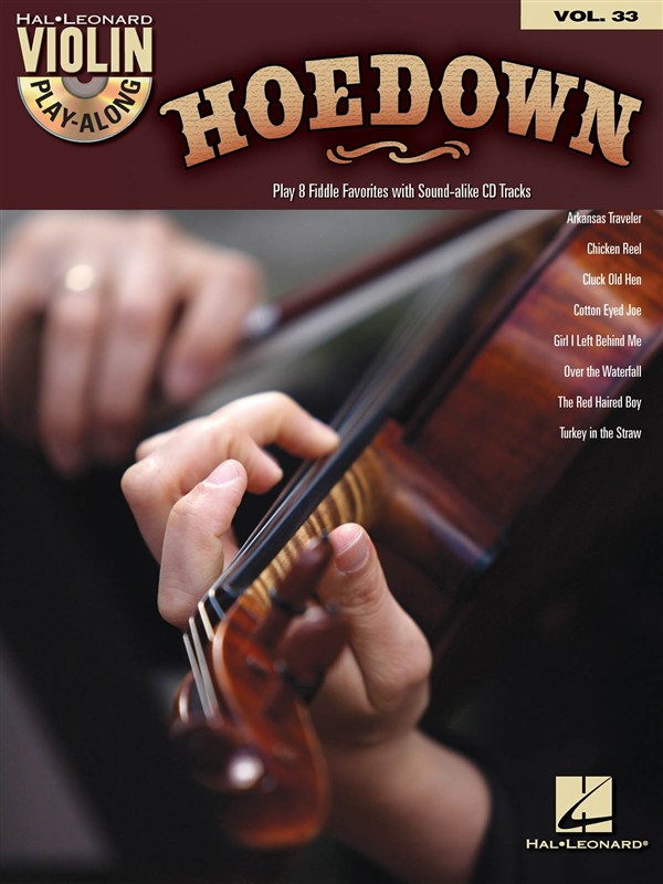 HAL LEONARD VIOLIN PLAY ALONG VOLUME 33 HOEDOWN + CD - VIOLIN