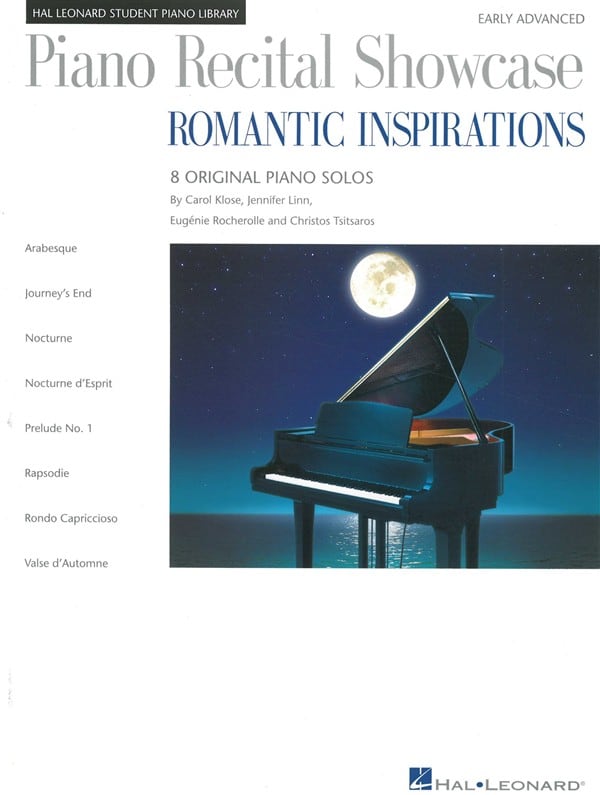 HAL LEONARD HAL LEONARD STUDENT PIANO LIBRARY - ROMANTIC INSPIRATIONS 8 SOLOS- PIANO SOLO