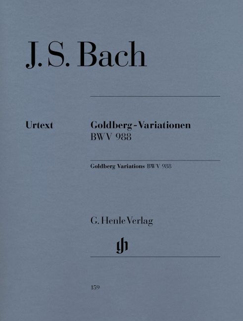 HENLE VERLAG BACH J.S. - GOLDBERG VARIATIONS BWV 988