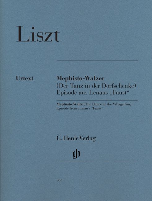 HENLE VERLAG LISZT F. - MEPHISTO WALTZ