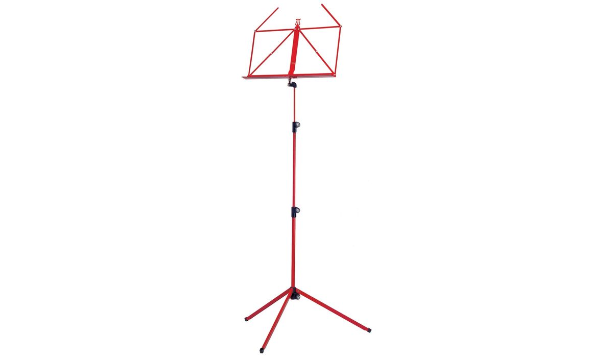 K&M 10010-000-59 RED MUSIC STAND 100/1
