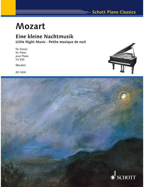 SCHOTT MOZART W.A. - LITTLE NIGHT MUSIC KV 525 - PIANO