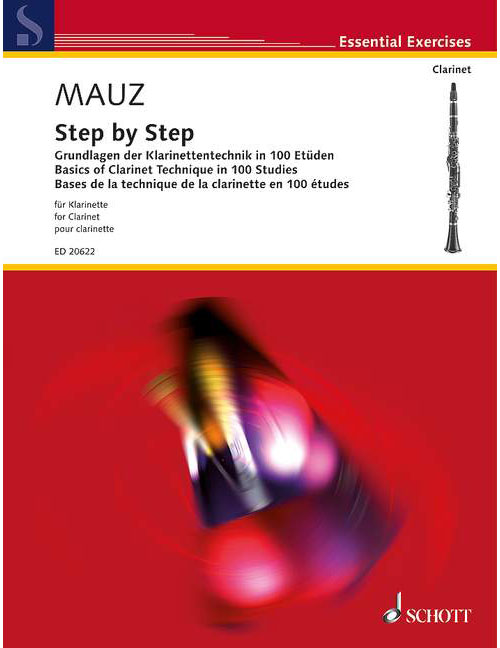 SCHOTT MAUZ R.- STEP BY STEP- CLARINETTE