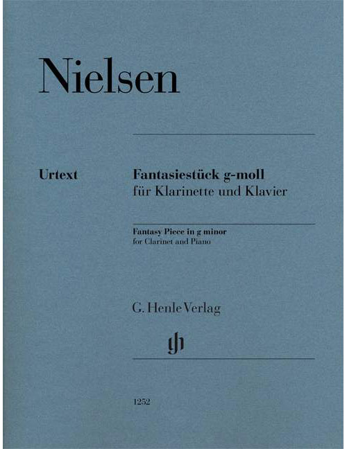 HENLE VERLAG NIELSEN C. - FANTASIESTUCK G-MOLL - CLARINETTE & PIANO