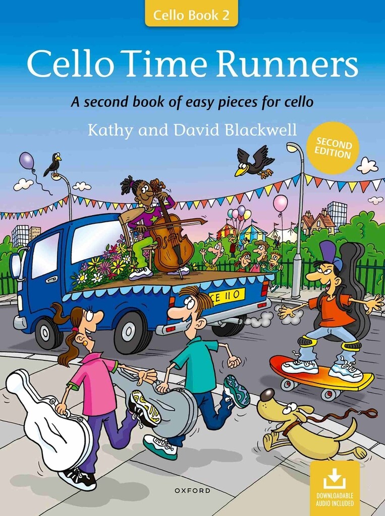 OXFORD UNIVERSITY PRESS BLACKWELL KATHY & DAVID - CELLO TIME RUNNERS - VIOLONCELLE 