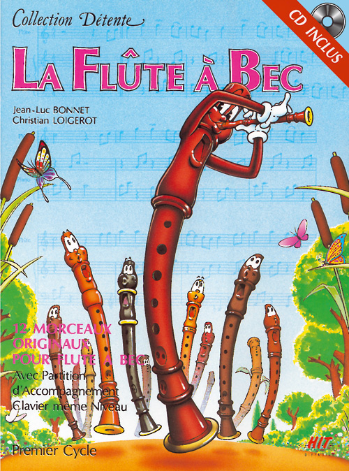 HIT DIFFUSION FLUTE A BEC, COLLECTION DETENTE + CD