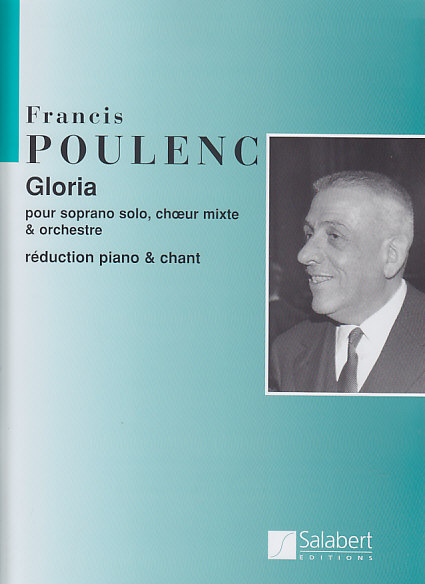SALABERT POULENC FRANCIS - GLORIA - CHANT / PIANO