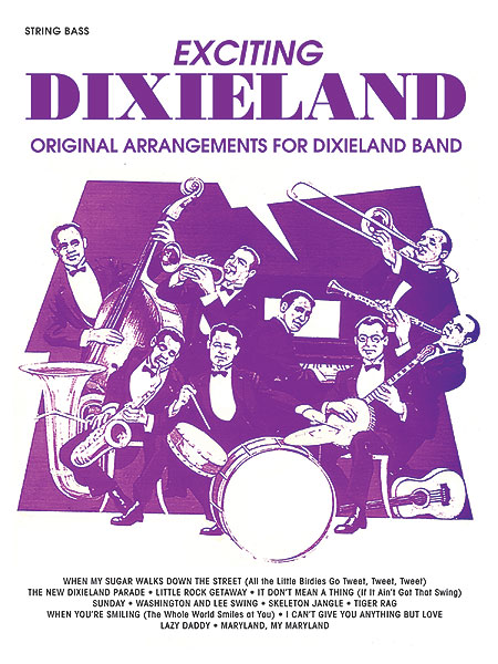 ALFRED PUBLISHING EXCITING DIXIELAND - DOUBLE BASS