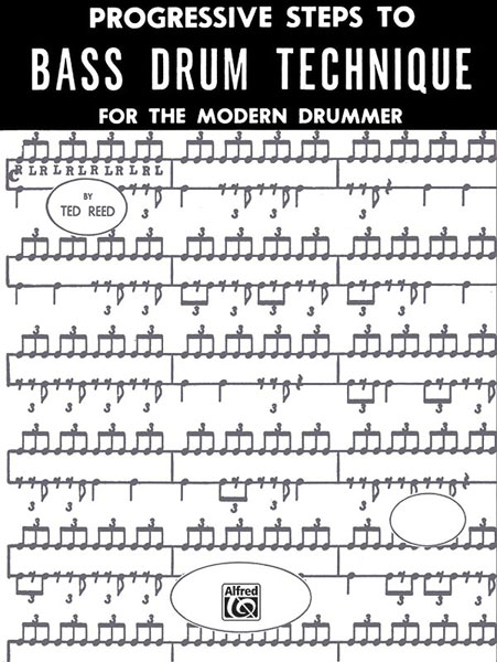 ALFRED PUBLISHING REED TED - PROGRESSIVE STEPS TO BASS DRUM TECHNIQUE - DRUM