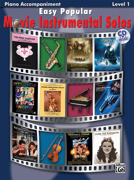 ALFRED PUBLISHING EASY POPULAR MOVIE SOLOS - PIANO SOLO