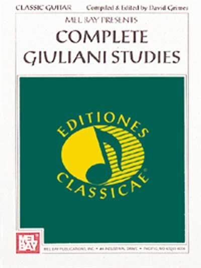 MEL BAY GRIMES DAVID - COMPLETE GIULIANI STUDIES - GUITAR