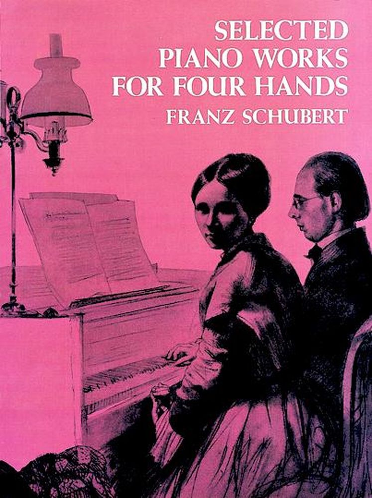 DOVER SCHUBERT F. - SELECTED PIANO WORKS FOR FOUR HANDS