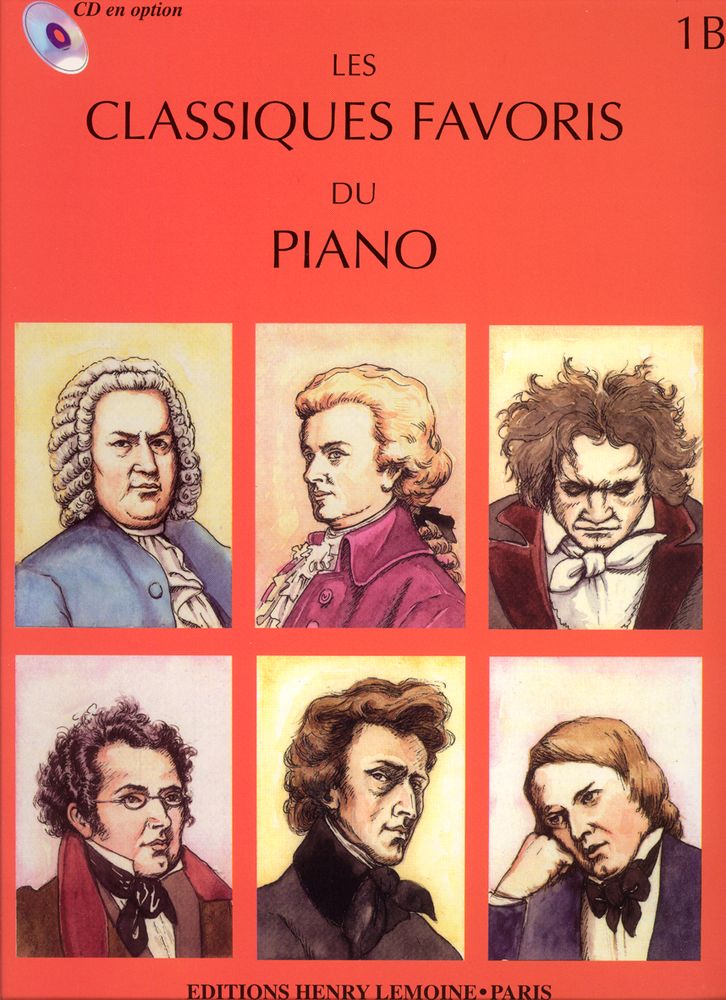 LEMOINE CLASSIQUES FAVORIS VOL.1B - PIANO