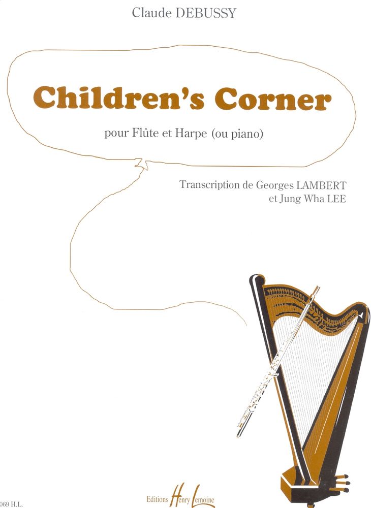 LEMOINE DEBUSSY CLAUDE - CHILDREN'S CORNER - FLUTE, HARPE (OU PIANO)