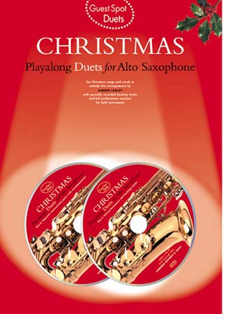MUSIC SALES GUEST SPOT - DUETS CHRISTMAS - SAXOPHONE ALTO + 2 CD