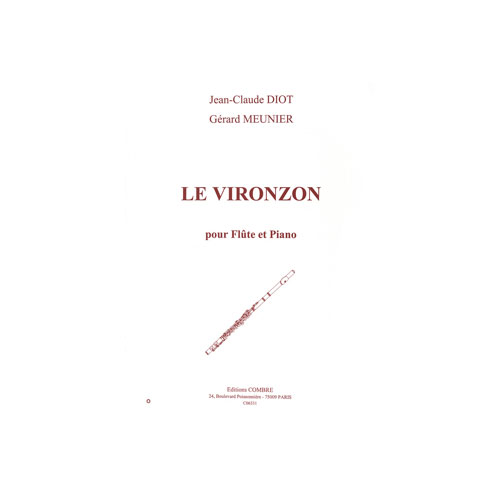 COMBRE MEUNIER GERARD / DIOT JEAN-CLAUDE - LE VIRONZON - FLUTE ET PIANO