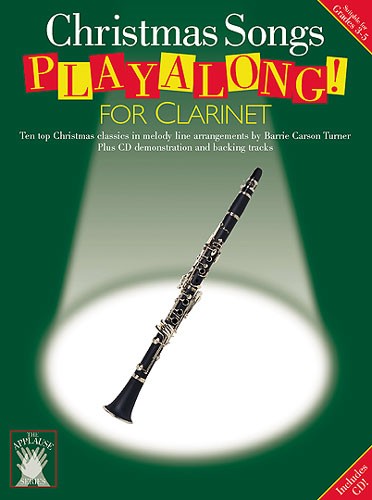 CHESTER MUSIC APPLAUSE CHRISTMAS SONGS PLAYALONG FOR + CD - CLARINET
