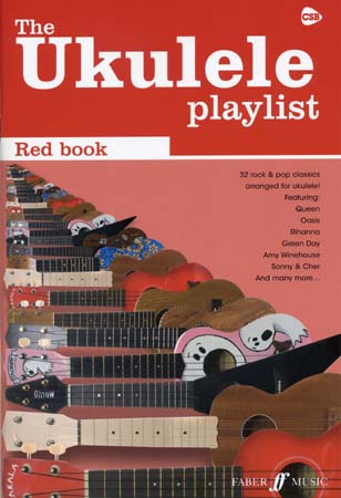 FABER MUSIC UKULELE PLAYLIST RED BOOK 30 ROCK & POP CLASSICS
