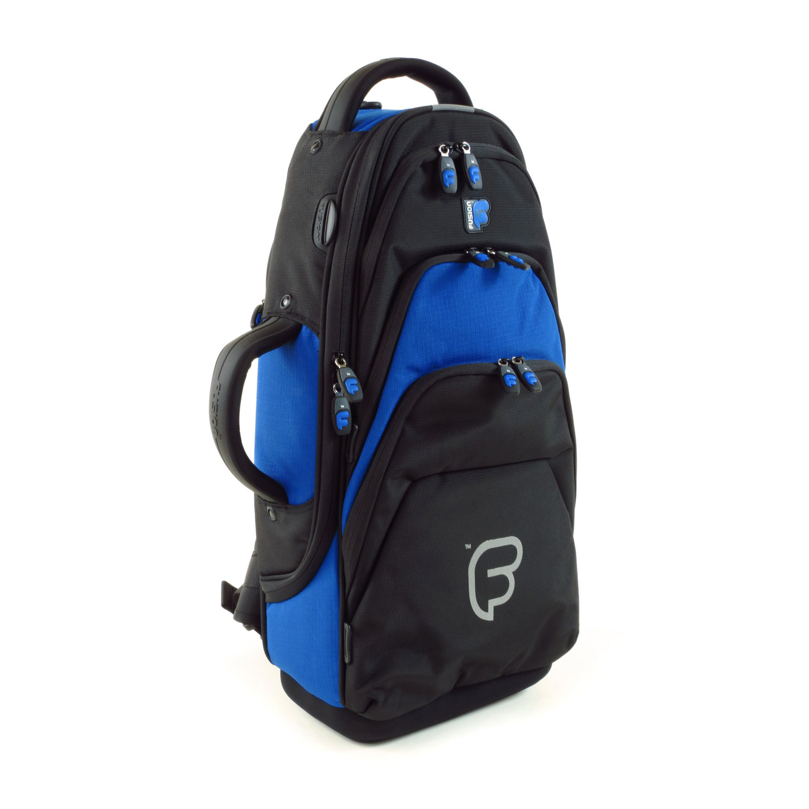FUSION BAGS BAG TRUMPET BLACK AND BLUE PB-04-B 
