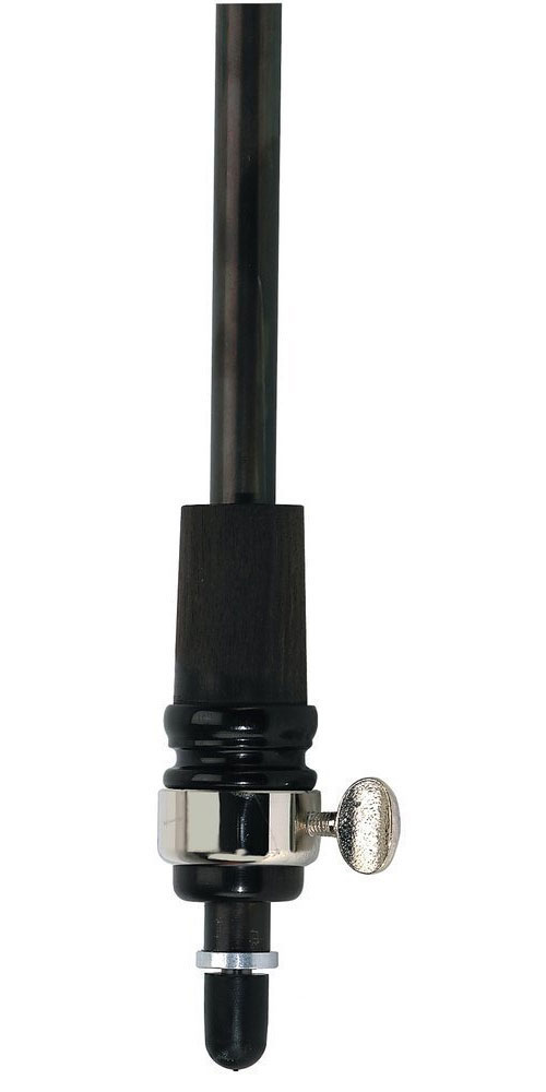 ULSA DOUBLE BASS END PIN STANDARD BLACK BROWNED