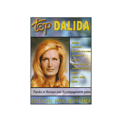 PAUL BEUSCHER PUBLICATIONS DALIDA - TOP DALIDA - PVG