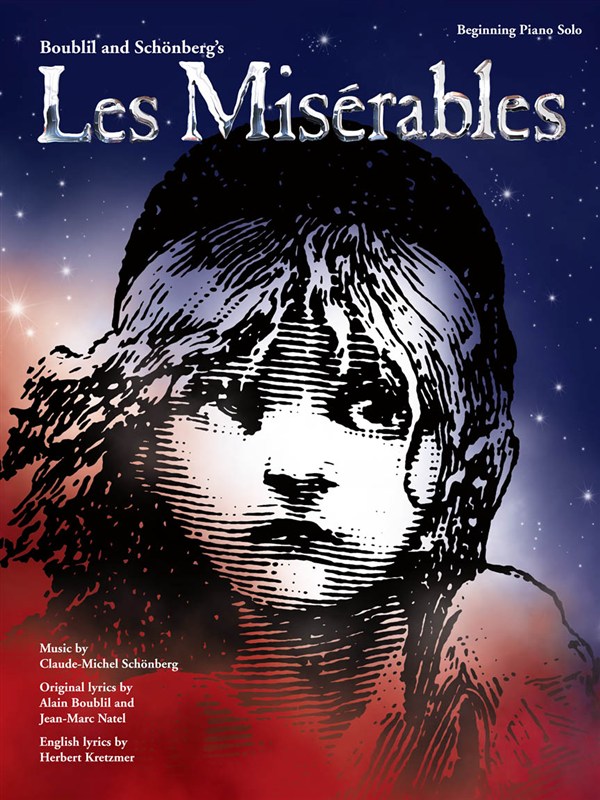 HAL LEONARD BOUBLIL AND SCHONBERG - LES MISERABLES - BEGINNING PIANO SOLO - PIANO SOLO