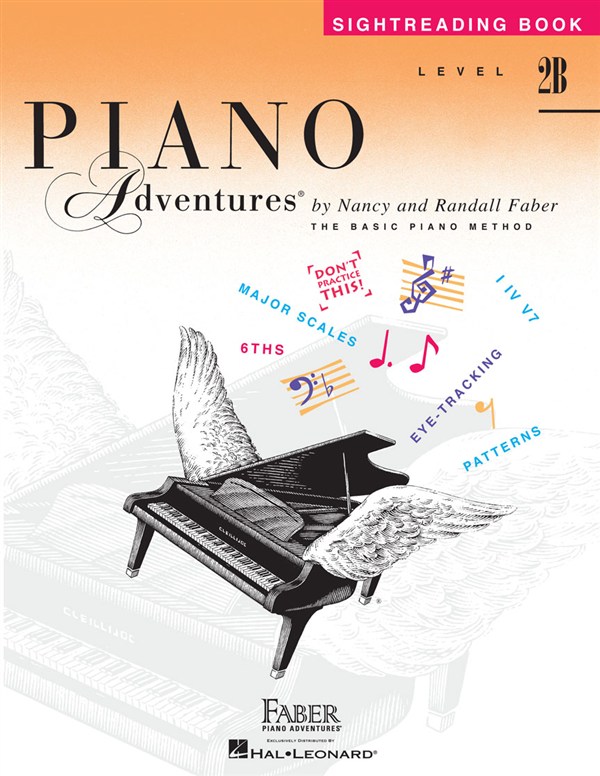 HAL LEONARD PIANO ADVENTURES - SIGHTREADING- LEVEL 2B - PIANO SOLO