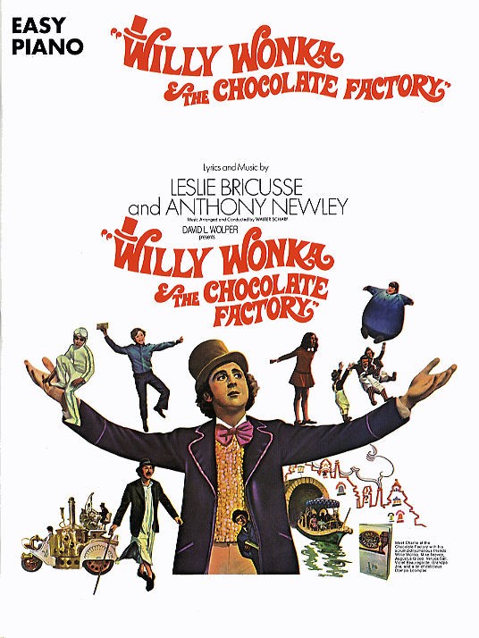 HAL LEONARD WILLY WONKA AND THE CHOCOLATE FACTORY - PIANO SOLO
