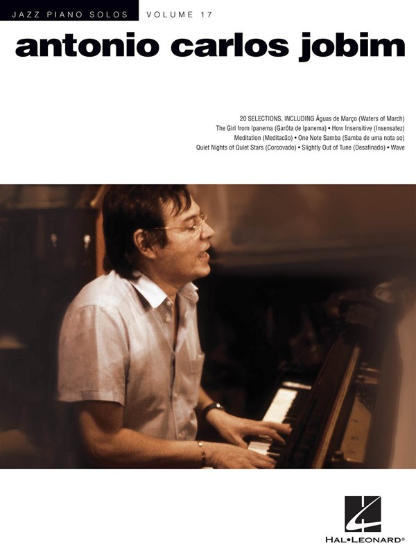 HAL LEONARD JAZZ PIANO SOLOS VOLUME 17 - JOBIM ANTONIO CARLOS - PIANO SOLO