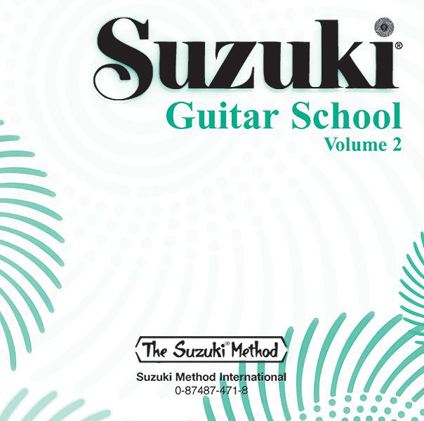 ALFRED PUBLISHING SUZUKI - GUITAR SCHOOL VOL.2 - CD SEUL 