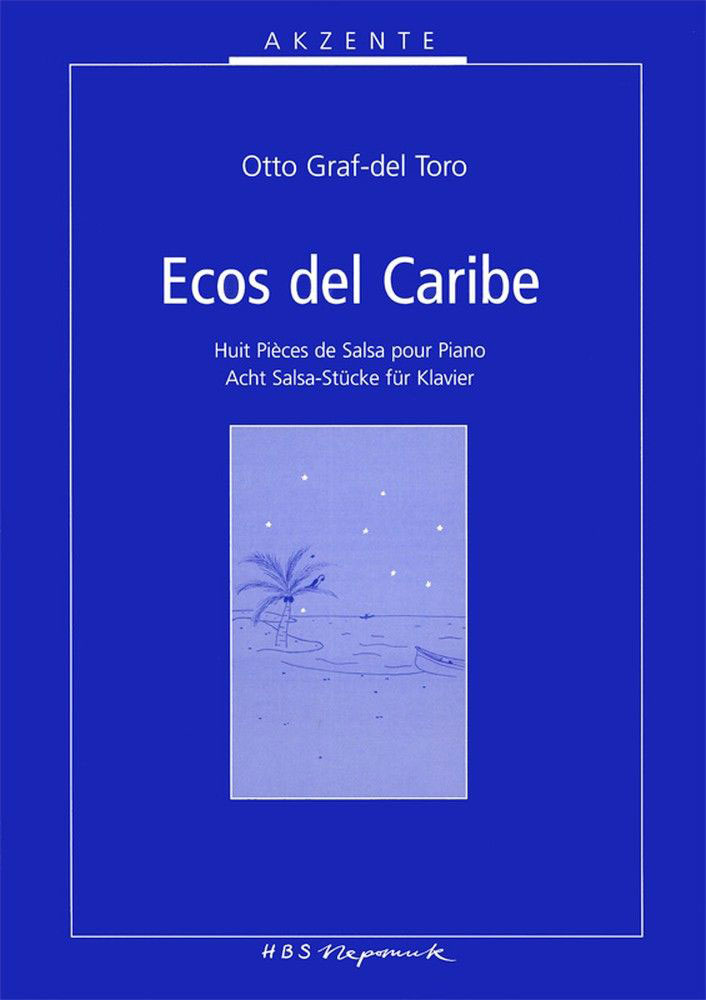 EDITION BREITKOPF GRAF-DEL-TORO OTTO - ECOS DEL CARIBE - PIANO