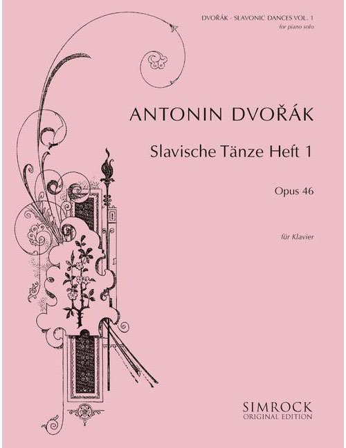 SIMROCK DVORAK ANTONIN - SLAVONIC DANCES OP.46 BAND 1 - PIANO