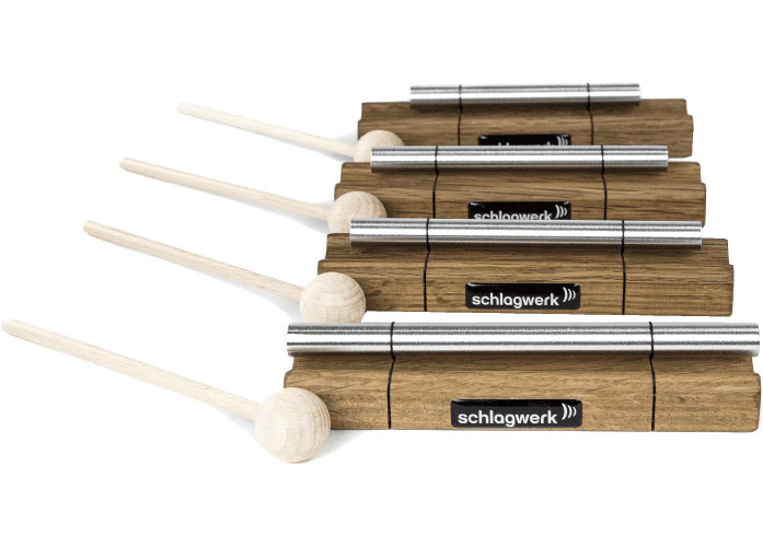 SCHLAGWERK PERCUSSIONS POWER CHIMES PC10-4 SET OF 4 POWER CHIMES