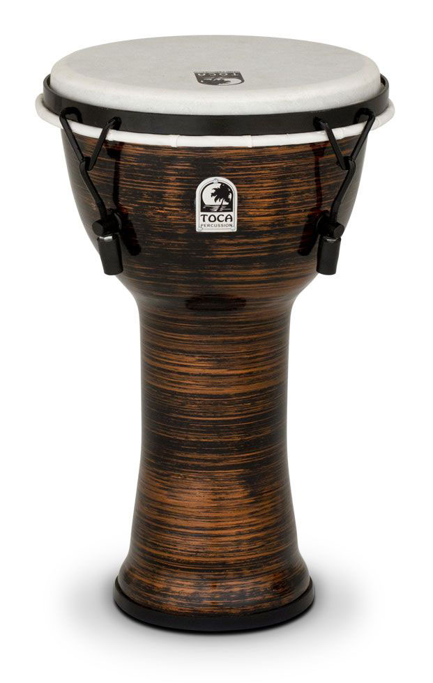 TOCA DJEMBE FREESTYLE II MECHANICAL TUNED SP. COP. SYNTHETIC HEAD 12'' TF2DM-12SC