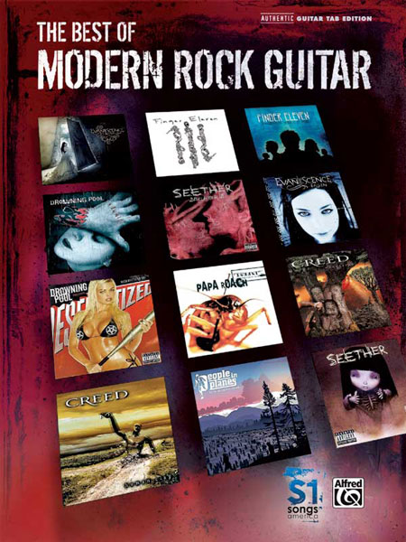 ALFRED PUBLISHING BEST OF MODERN ROCK - GUITAR TAB