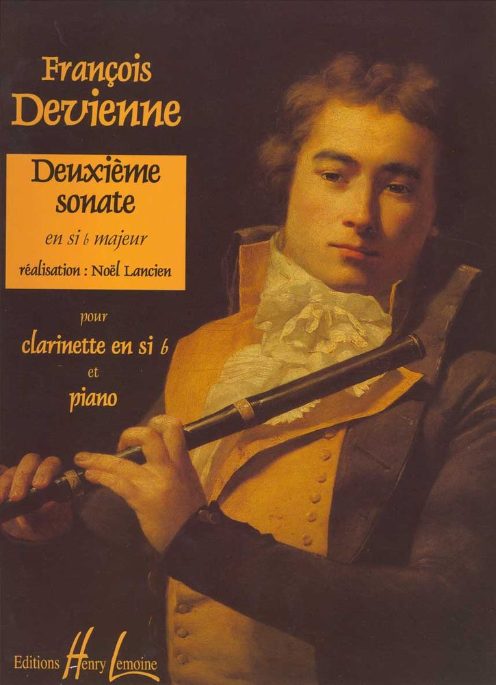 LEMOINE DEVIENNE FRANCOIS - SONATE N°2 - CLARINETTE, PIANO